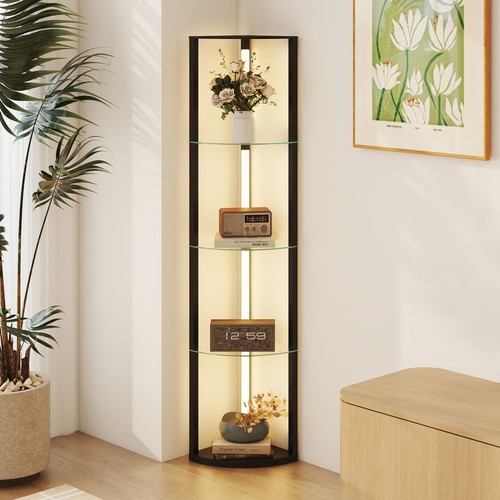 Homcom lampada terra led - lampada, da