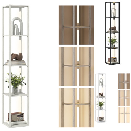 Homcom lampada terra con - homcom, da