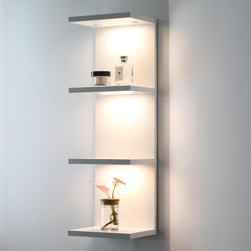 Mensola parete led 4 - parete, a